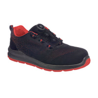 FT08 - SCARPA SPORTIVA CON LACCI DI SICUREZZA TRAINER KNIT S1P