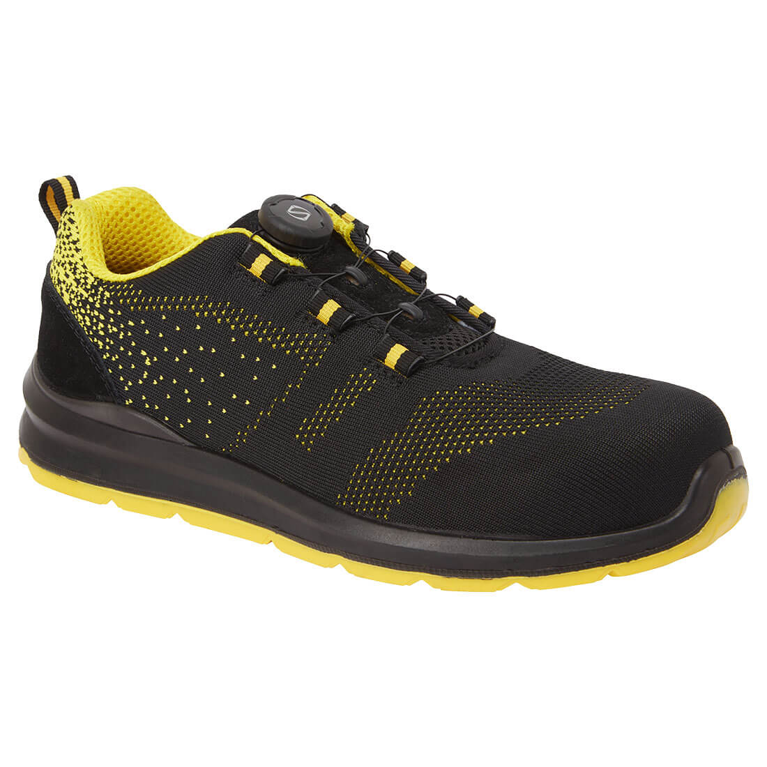 FT08 - SCARPA SPORTIVA CON LACCI DI SICUREZZA TRAINER KNIT S1P