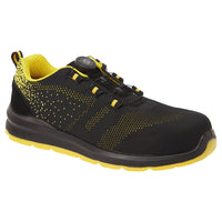 FT08 - SCARPA SPORTIVA CON LACCI DI SICUREZZA TRAINER KNIT S1P