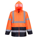 H443 - Giacca Classic Bicolore - Impermeabile Hi-Vis