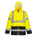 H443 - Giacca Classic Bicolore - Impermeabile Hi-Vis