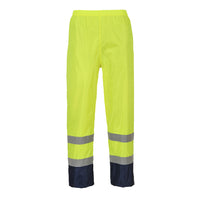 H444 - Pantalone Classic Bicolore - Impermeabile Hi-Vis