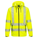 KX303 - KX3 Sport Hi-Vis Felpa con cappuccio con cerniera