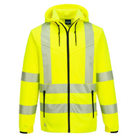KX303 - KX3 Sport Hi-Vis Felpa con cappuccio con cerniera