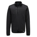 KX376 - KX3 Felpa 1/4 zip testurizzata