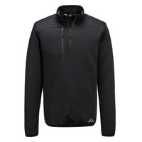 KX376 - KX3 Felpa 1/4 zip testurizzata