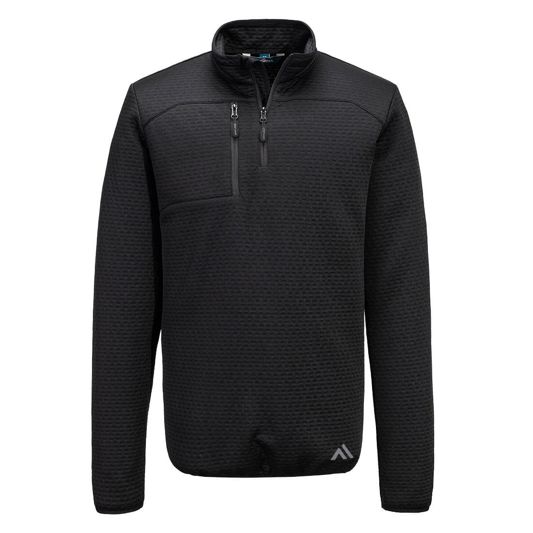 KX376 - KX3 Felpa 1/4 zip testurizzata