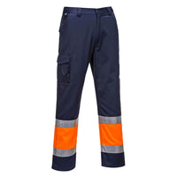 L049 - Pantaloni alta visibilità leggeri bicolore Combat