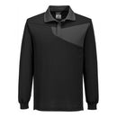 PW218 - Polo maniche lunghe PW2 Cotton Comfort Hi-Vis