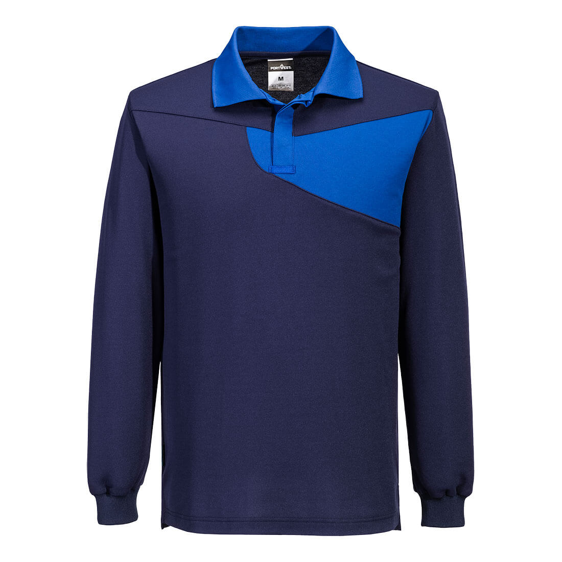 PW218 - Polo maniche lunghe PW2 Cotton Comfort Hi-Vis