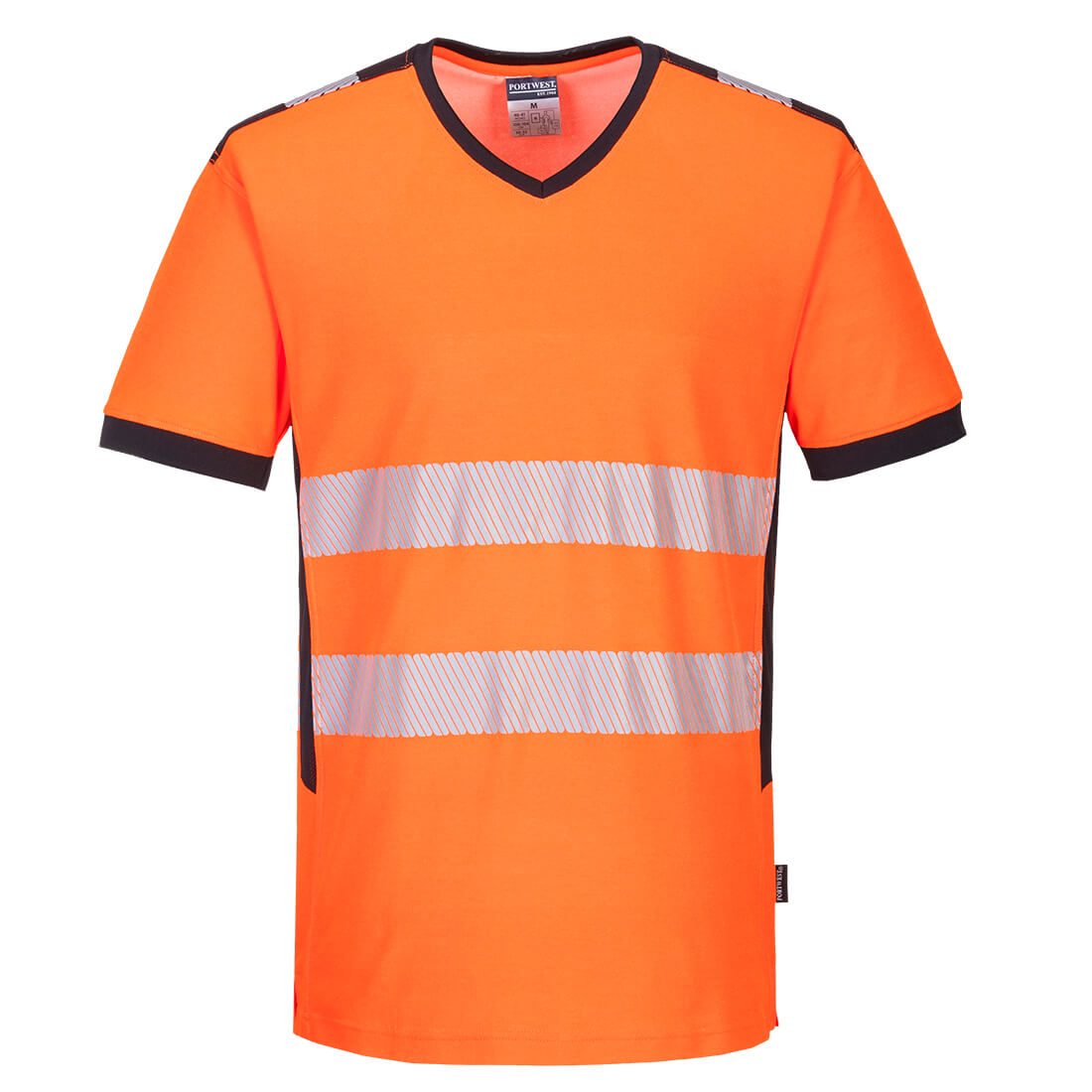 PW310 - T-shirt PW3 con scollo a V Hi-Vis