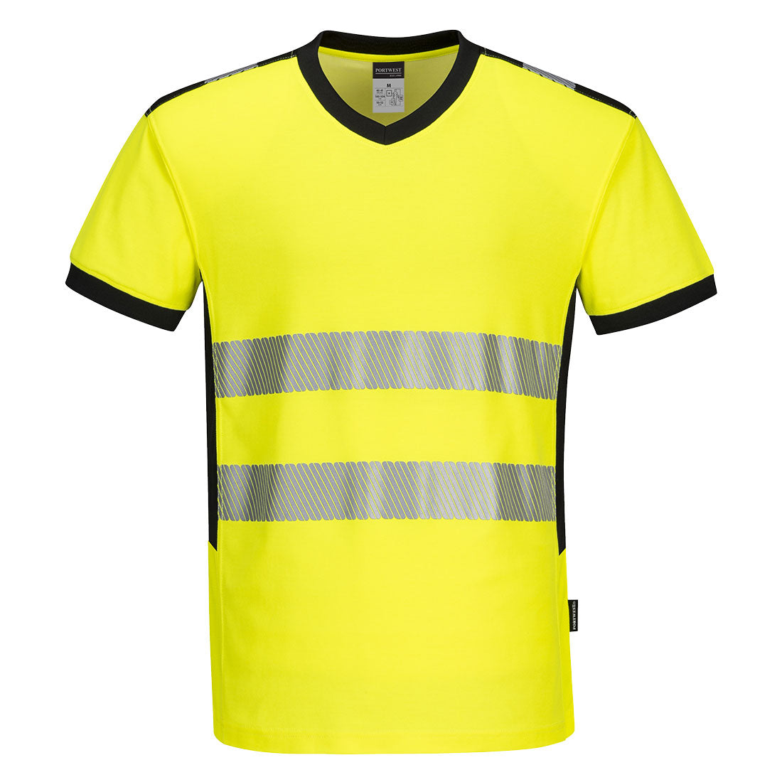 PW310 - T-shirt PW3 con scollo a V Hi-Vis