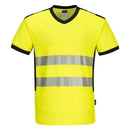 PW310 - T-shirt PW3 con scollo a V Hi-Vis