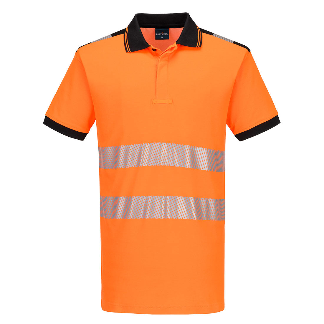 PW317 - PW3 Polo manica corta Cotton Comfort Hi-Vis