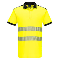 PW317 - PW3 Polo manica corta Cotton Comfort Hi-Vis
