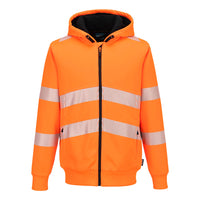 PW321 - PW321 Felpa invernale con cappuccio e zip Hi-Vis