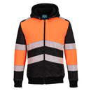 PW377 - Felpa invernale con cappuccio con zip Classe 1 PW3