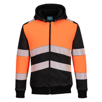 PW377 - Felpa invernale con cappuccio con zip Classe 1 PW3