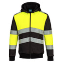 PW377 - Felpa invernale con cappuccio con zip Classe 1 PW3