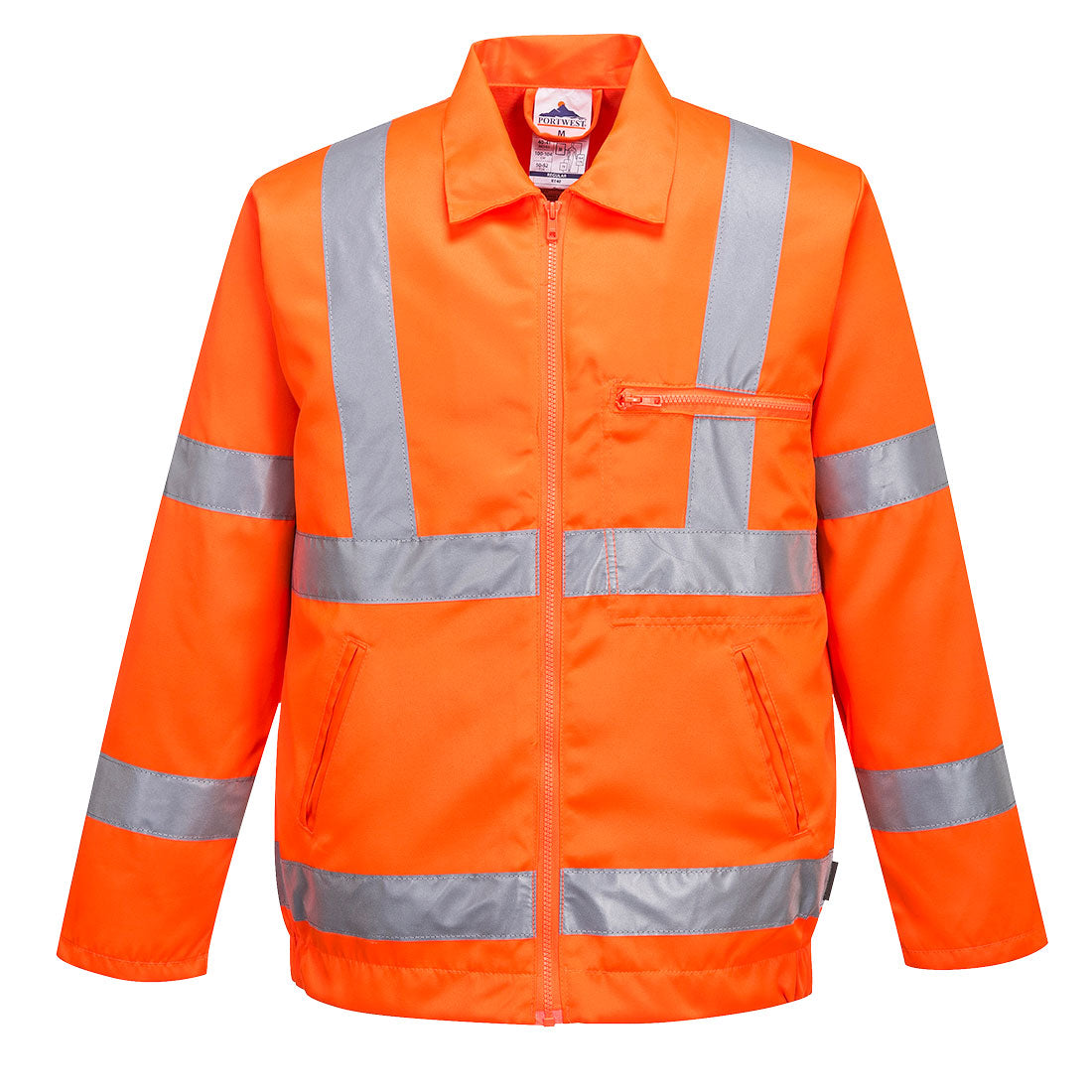 RT40 - Giacca Poliestere-cotone RIS Hi-Vis
