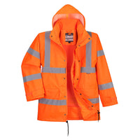 RT63 - Giacca traffic Hi-Vis traspirante(Interattiva)