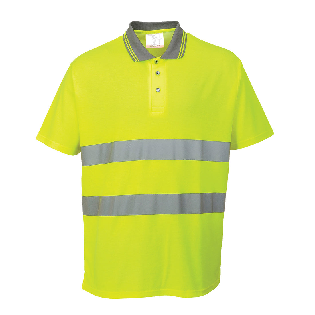 S171 - Polo Cotton Comfort Hi-Vis S/S