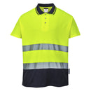 S174 - Polo Bicolore Cotton Comfort Hi-Vis