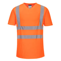 S179 - T-shirt Mesh Cotton Comfort Hi-Vis