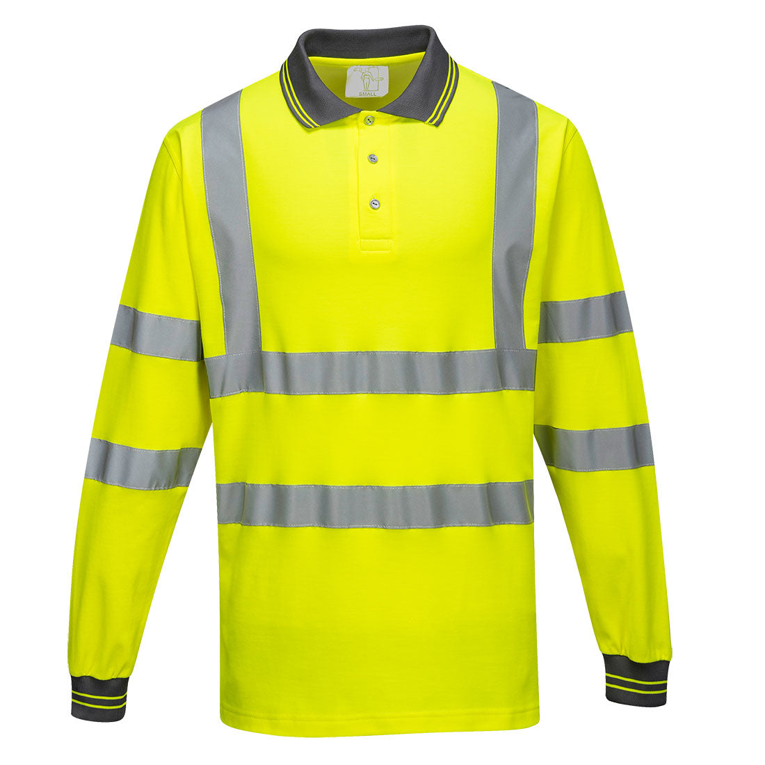 S271 - Polo maniche lunghe Cotton Comfort Hi-Vis