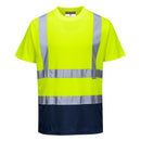S378 - T-shirt bicolore - Hi-Vis