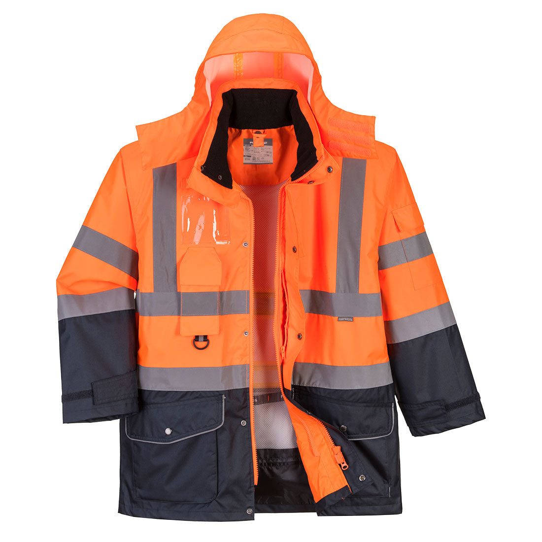 S426 - Giacca Traffic bicolore 7 in 1 Hi-Vis