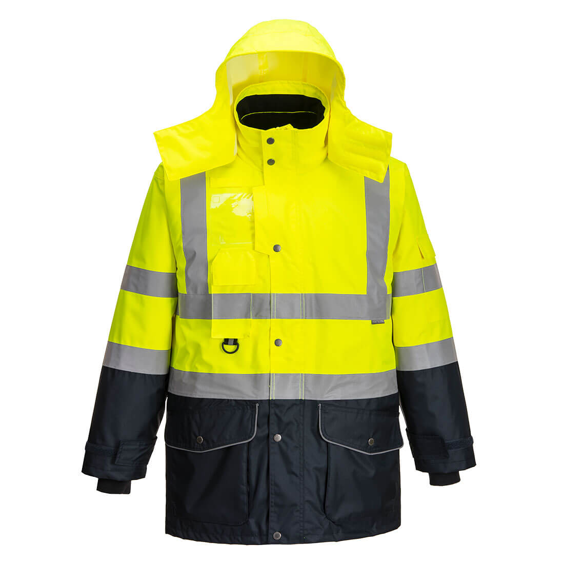 S426 - Giacca Traffic bicolore 7 in 1 Hi-Vis