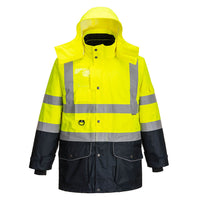 S426 - Giacca Traffic bicolore 7 in 1 Hi-Vis