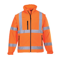S428 - Softshell 2x1 Hi-Vis (3L)
