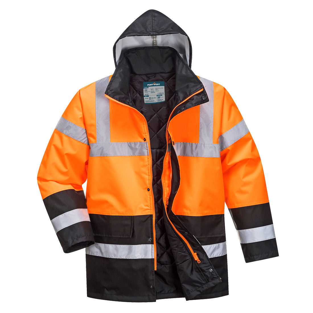S467 - Giacca Traffic Bicolore Hi-Vis