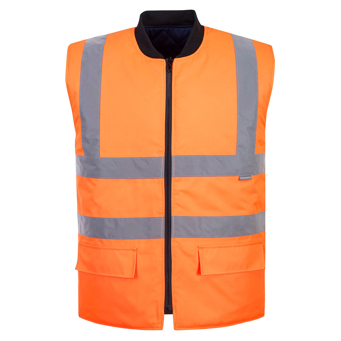 S469 - Gilet imbottito reversibile Hi-Vis