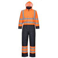 S485 - Tuta bicolore Hi-Vis - foderata