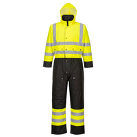 S485 - Tuta bicolore Hi-Vis - foderata