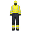 S485 - Tuta bicolore Hi-Vis - foderata