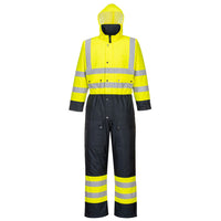 S485 - Tuta bicolore Hi-Vis - foderata