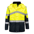 S760 - Giacca traspirante bicolore Hi-Vis