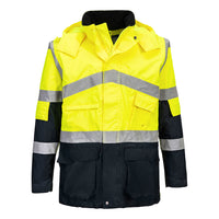 S760 - Giacca traspirante bicolore Hi-Vis