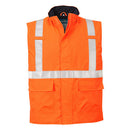 S776 - Gilet Imbottito antistatico FR Bizflame Rain Hi-Vis