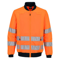 T164 - Hi-Vis Mesh Panel Work Jacket