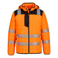T165 - Giacca Hybrid Baffle PW3 Hi-Vis