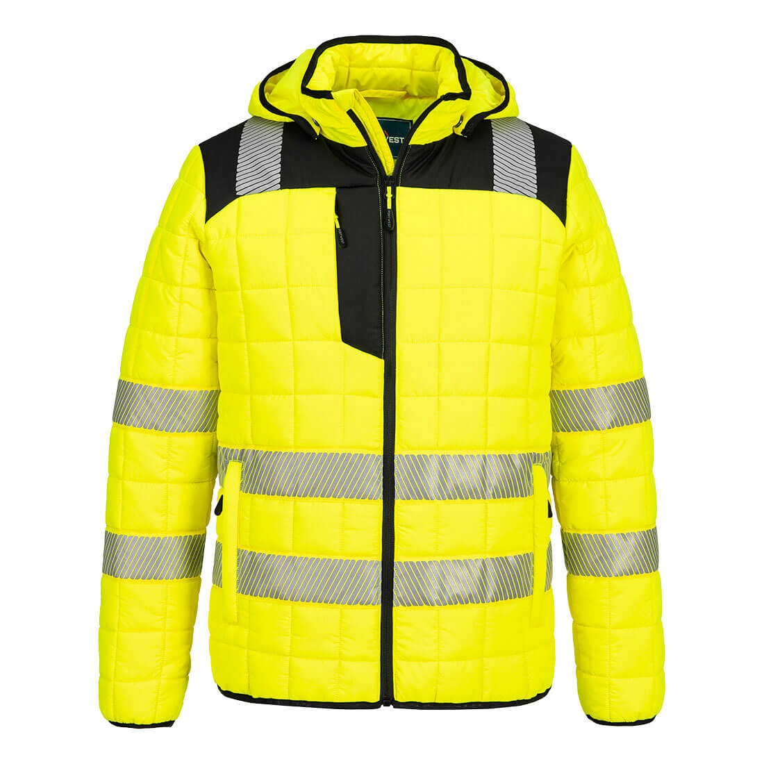 T165 - Giacca Hybrid Baffle PW3 Hi-Vis