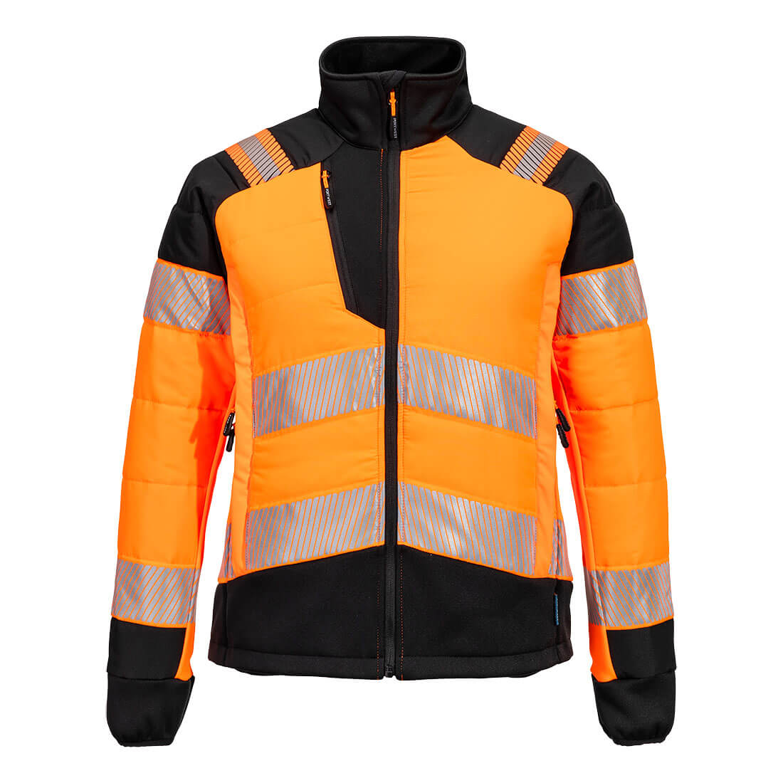 T171 - Giacca da donna Hybrid Baffle PW3 Hi-Vis