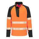 T172 - Felpa Hi-Vis zip 1/4 PW3