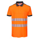 T180 - PW3 Polo manica corta Hi-Vis