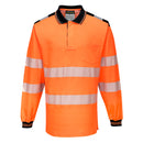 T184 - PW3 Polo manica lunga Hi-Vis